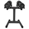 Powertrain Eon 2x45kg Adjustable Dumbbells Stand Home Gym