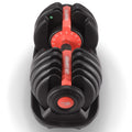 Powertrain 24kg Adjustable Dumbbell Home Gym Exercise Weights Free Workout Red