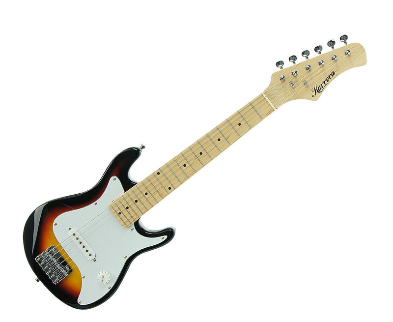 Karrera Kids Electric Guitar Sunburst 34in Beginner