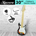 Karrera Kids Electric Guitar Sunburst 34in Beginner