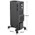Dimplex 1.5kW Oil Free Column Heater 5 Fin with Thermostat Turbo Fan