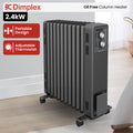 Dimplex 2.4kW Oil Free Column Heater Black Thermostat