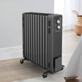 Dimplex 2.4kW Oil Free Column Heater Black Thermostat