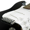 Karrera 39in Electric Guitar Black