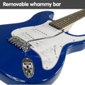 Karrera 39in Electric Guitar Blue