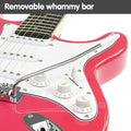 Karrera 39in Electric Guitar Pink