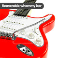 Karrera 39in Electric Guitar Red
