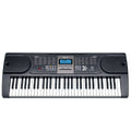 Karrera 61 Key Electronic Keyboard Piano with Stand Black