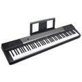 Karrera 88 Keys Electronic Keyboard Piano Black with Stand