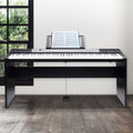 Karrera 88 Keys Electronic Keyboard Piano Black with Stand