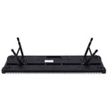 Karrera 61-Key Electronic Piano Keyboard LED Stand Black