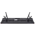 Karrera Pink 61-Key Electronic Digital Piano Keyboard with LED Screen Adjustable Folding Stand & Music Holder