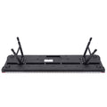 Karrera 61 Key Electronic Piano Keyboard LED Pink Stand