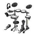 Karrera 18S Electronic Drum Kit Mesh Pads Bluetooth USB MIDI