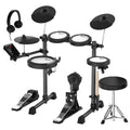 Karrera 18S Electronic Drum Kit Mesh Pads Bluetooth USB MIDI
