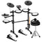Karrera TDX-16 Electronic Drum Kit Mesh Pads LCD Headphones Stool