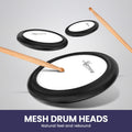 Karrera X23 Electronic Drum Kit Mesh Heads Cymbals Pedal