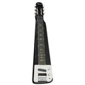 Karrera 29in 6-String Lap Steel Hawaiian Guitar Black