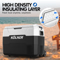 Kolner 40L Fridge Freezer 12/24/240V Portable Esky Cooler