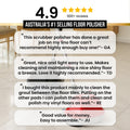 Kartrite 5-in-1 Electric Floor Polisher Buffer Waxer Scrubber 240V