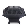 Wallaroo Portable Fire Pit BBQ Outdoor Camping Cooking Grill