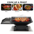 Wallaroo Portable Fire Pit BBQ Outdoor Camping Cooking Grill