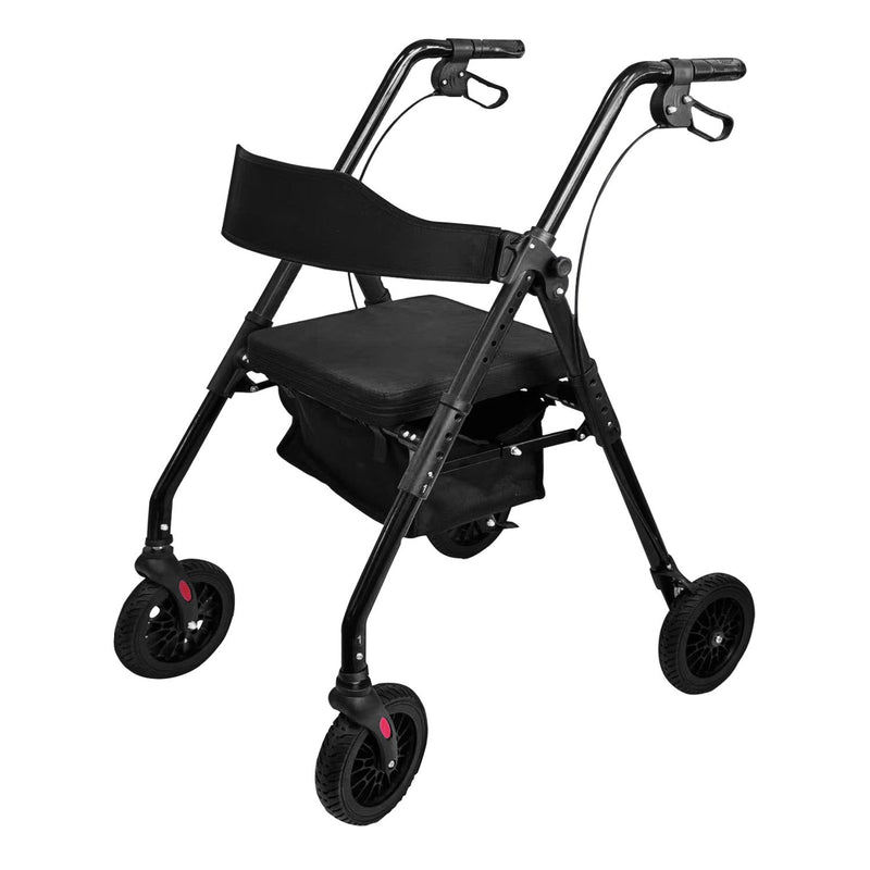 Orthonica Foldable Steel Rollator 136kg Black