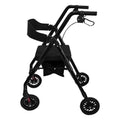 Orthonica Foldable Steel Rollator 136kg Black