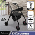 Orthonica Foldable Steel Rollator 136kg Black