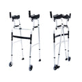 Orthonica Aluminium Folding Rollator Walker Adjustable Handles Box