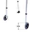 Orthonica Aluminium Folding Rollator Walker Adjustable Handles Box