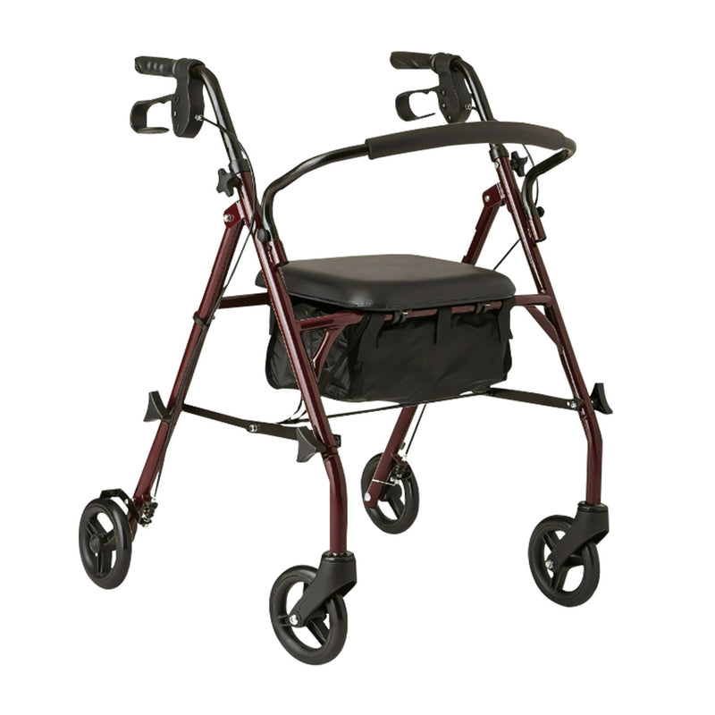 Orthonica Foldable 4 Wheel Steel Rollator Walker