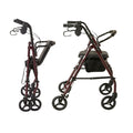 Orthonica Foldable 4 Wheel Steel Rollator Walker