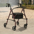 Orthonica Foldable 4 Wheel Steel Rollator Walker