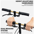 Orthonica Knee Walker Adjustable Pad Dual Brakes Mobility