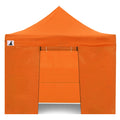 Wallaroo 3x3m Gazebo Tent Marquee Pop Up Outdoor Orange