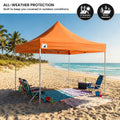 Wallaroo 3x3m Gazebo Tent Marquee Pop Up Outdoor Orange
