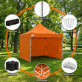 Wallaroo 3x3m Gazebo Tent Marquee Pop Up Outdoor Orange