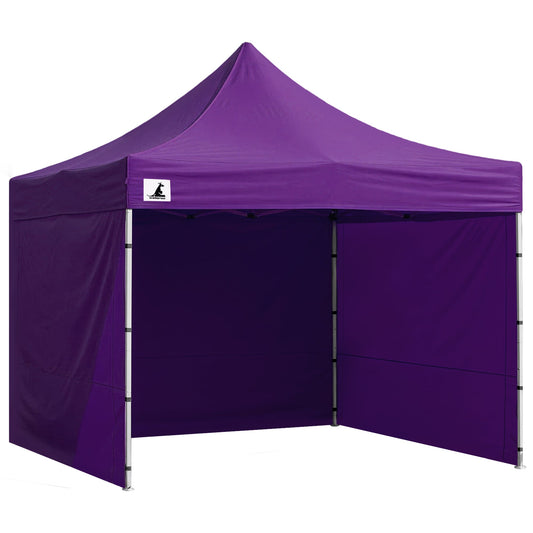 Wallaroo 3x3m Pop Up Gazebo Tent Purple Outdoor Marquee