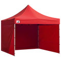 Wallaroo Gazebo 3x3m Pop Up Tent Marquee Red Outdoor