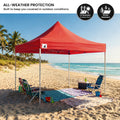 Wallaroo Gazebo 3x3m Pop Up Tent Marquee Red Outdoor