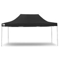 Wallaroo Gazebo 3x4.5m Pop Up Tent Marquee Outdoor Black