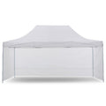 Wallaroo Gazebo 3x4.5m Pop Up Tent Marquee White Outdoor