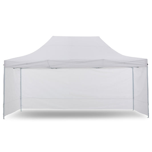 Wallaroo Gazebo 3x4.5m Pop Up Tent Marquee White Outdoor