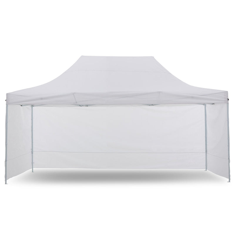 Wallaroo Gazebo 3x4.5m Pop Up Tent Marquee White Outdoor