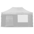 Wallaroo Gazebo 3x4.5m Pop Up Tent Marquee White Outdoor