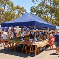 Wallaroo Gazebo Tent Marquee 3x6m PopUp Outdoor Wallaroo Blue