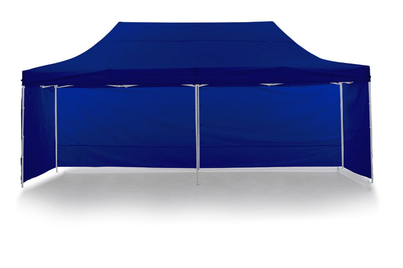 Wallaroo Gazebo Tent 3x6m Pop Up Outdoor Blue Marquee