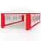 Wallaroo 4x8 Outdoor Event Wedding Marquee Tent Red