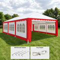 Wallaroo 4x8 Outdoor Event Wedding Marquee Tent Red